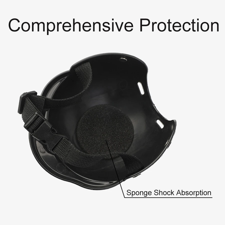 Casco seguridad ajustable para perros pequeños y gatos – Bici y moto - imagen 3