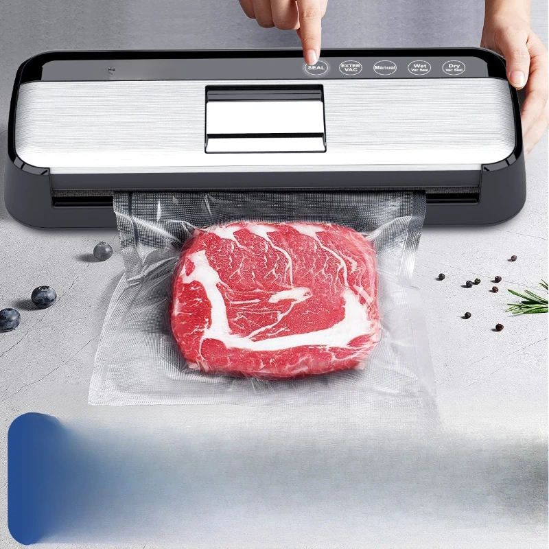 

Automatic vacuum packaging machine Household food preservation machine Sealing small plastic sealing machine Double pump vacuum