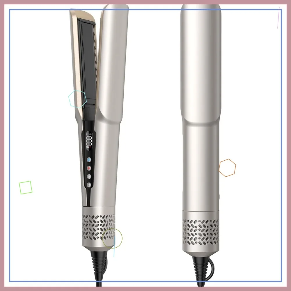 

2-in-1 Wet to Dry Hair Straightener & Blow Dryer, Fast Drying, No Heat Damage