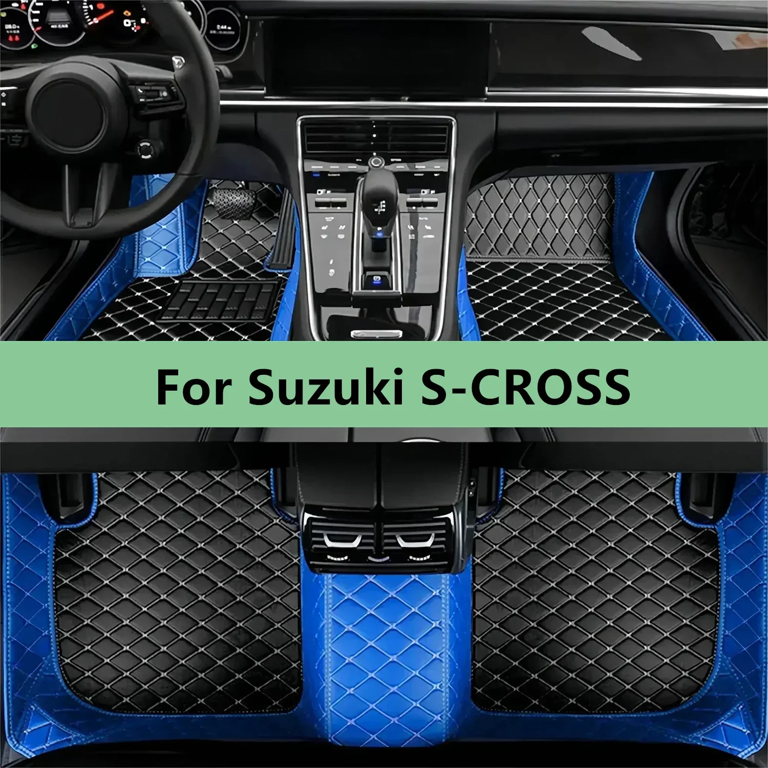 Custom Car Floor Mats For Suzuki S-CROSS 2020 2021 2022 2023 2024 2025 2026 2027 2028 Floor Mats for Car  Car Accessories