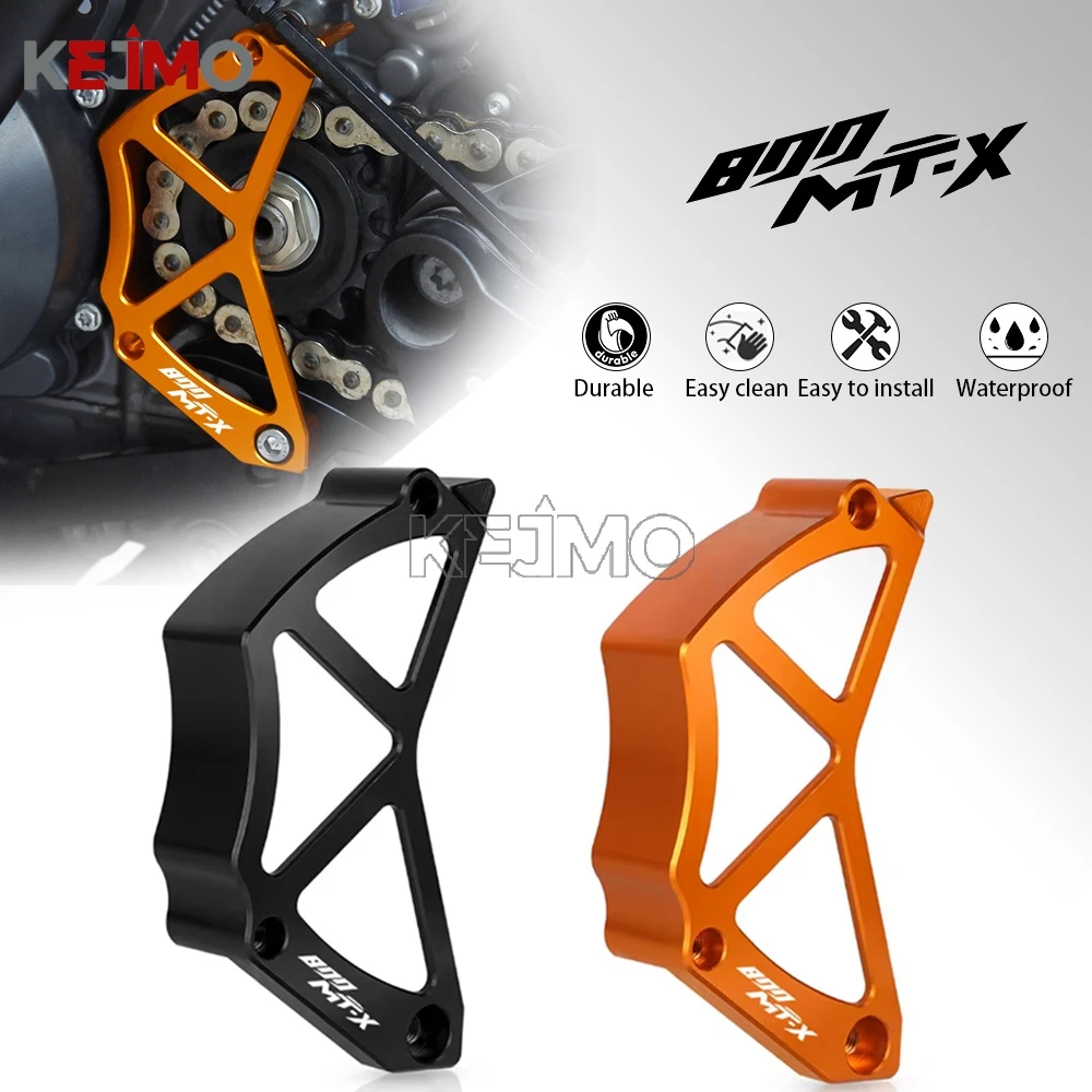 

800MTX 800 MTX 800 MT-X 800 2025 2024 для мотоцикла CFMOTO CF moto, алюминиевая передняя звездочка, защита цепи, защитный щит 800mtx