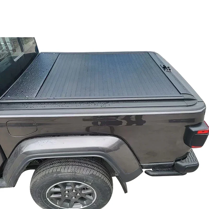 

Factory Hot Selling Car Parts Roller Lid up Pick up Truck Aluminium Alloy Tonneau Cover for Gladiator JT 2019-2024