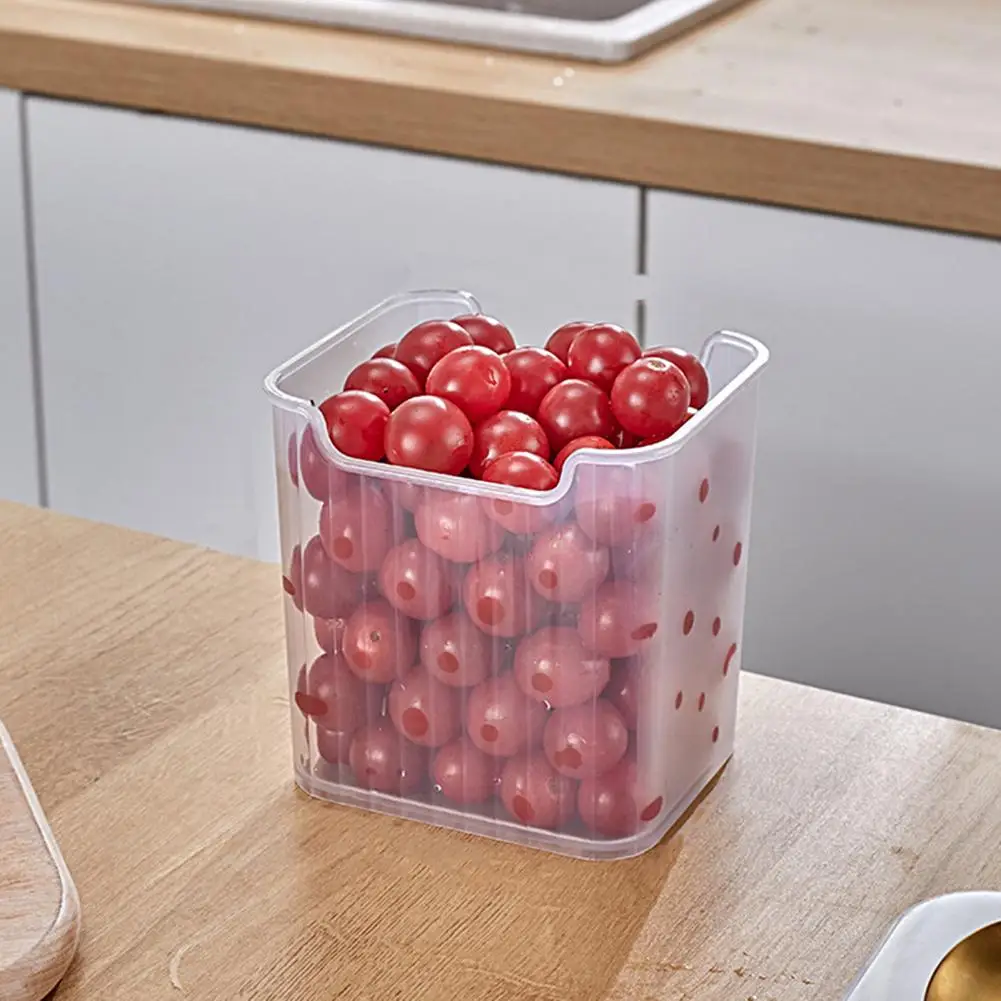 Storage Basket Vertical Design Space-saving High Capacity Refrigerator Side Door Organizer for Refrigerator