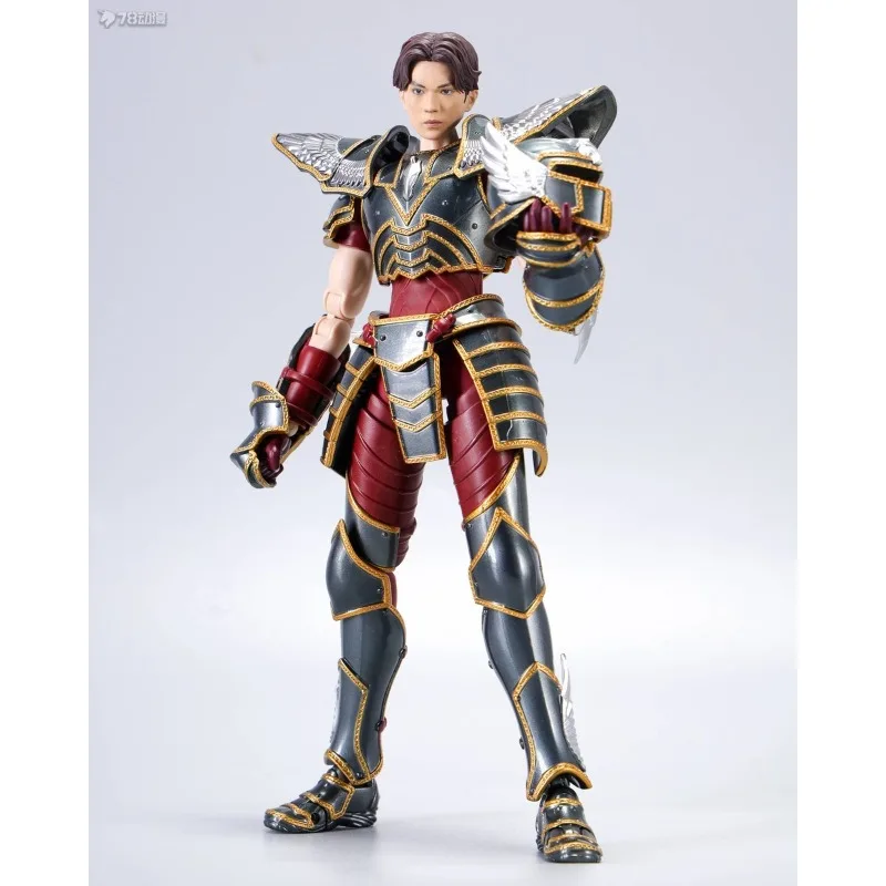 Gotowa, ruchoma lalka Bandai: Mit o Świętych Ubraniach: Pegasus Star Arrow Anime Figurka Model Zabawki Model Prezenty dla Chłopca