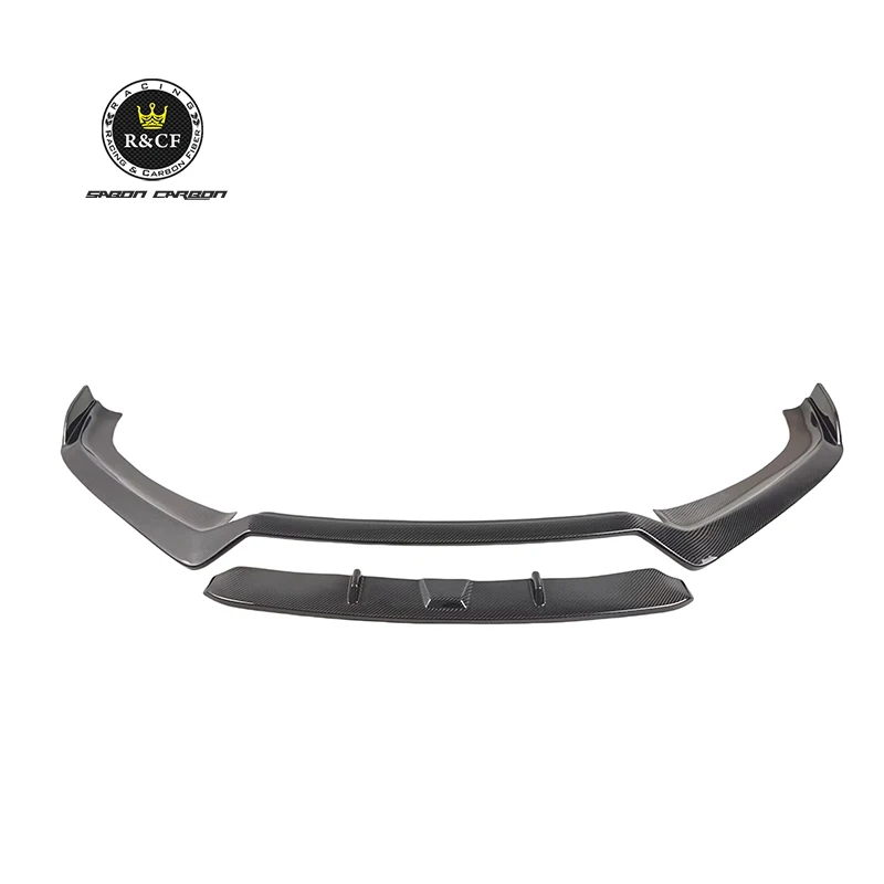 

KB Stye Carbon Fiber Front Lip for Audi TT Sline MK3 16-19 Front Bumper Lip