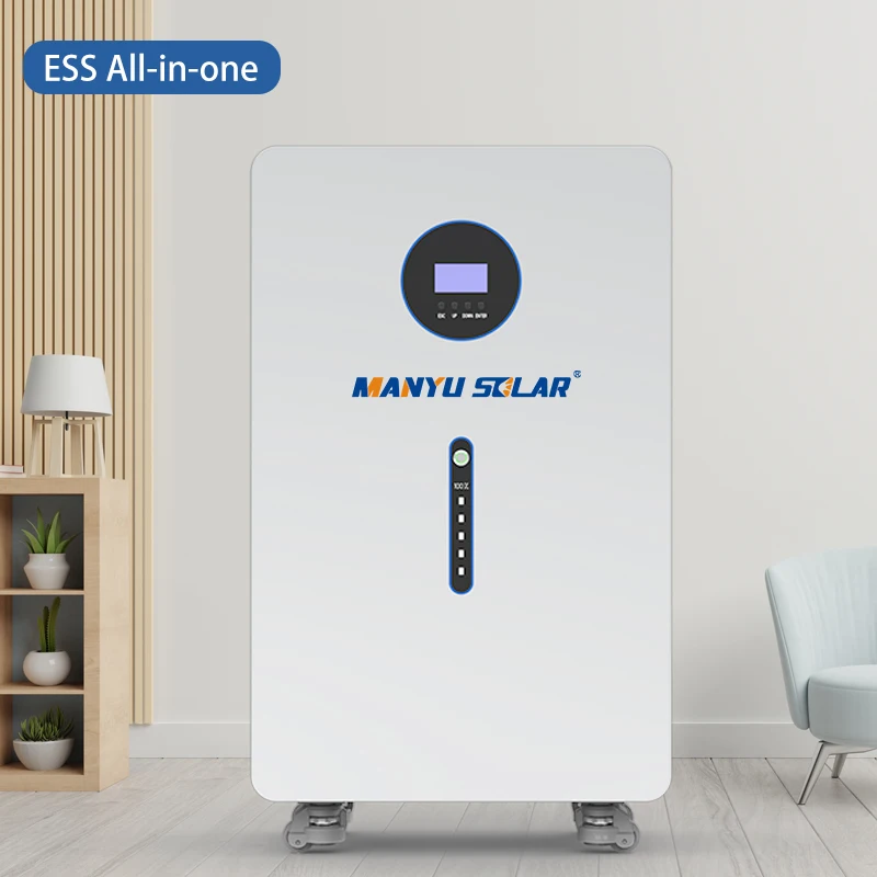 LiFePO4 8kwh 16KWH 51.2V Solar Power Combo  Integrated 3.6kw 5.54kw Inverter Battery System for Residential ’MPPT WiFi
