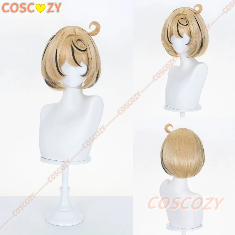 Yidhari Pruik Game Zenless Zone Nul ZZZ Vrouwen 35 cm Hoogtepunt Korte Pruik Yidhari Cosplay Halloween Gratis Pruik Cap