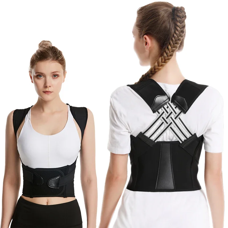 

New Adult Posture Corrector Belt Breathable Back Correction Strap Women Men Back Support Sitting Position Correction Tool