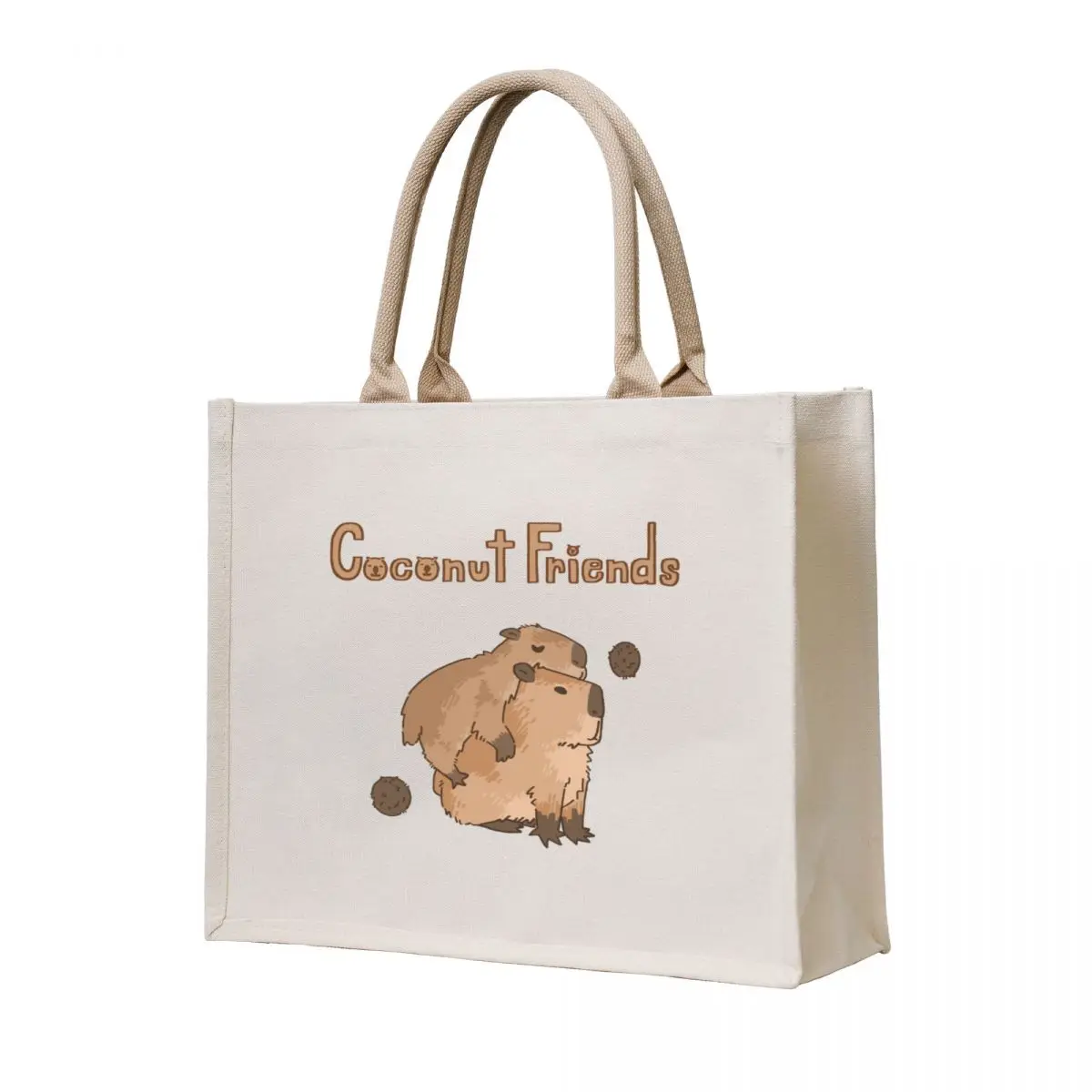 

Coconut Friends Tote Tote Bag personalized tote shopping trolley bag Large bags for women Lady bag