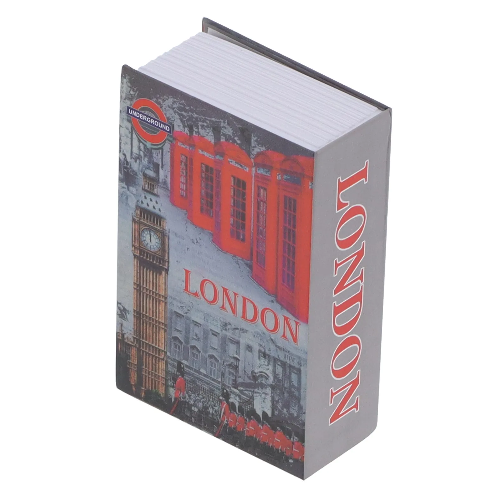 Innovative Book Safe Box Portable Simulation Book Shaped Safety Storage Box for Storage Money
