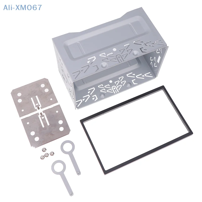 

Auto Panel Audio Dash Mount Kit Box Fittings Kit Universal Radio Head Unit Installation Frame