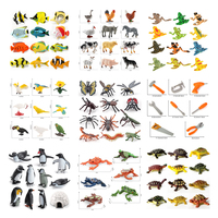 Animals toys Set Insects Reptile Poultry Farm forest Marine Animals Figures Animal Figurines Action Figure Kids Gifts Toys Games