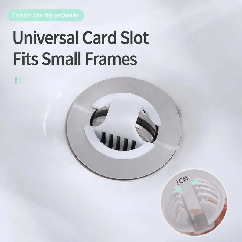 Flip Basin Drain Stopper with Filter Screen Catches Hair Debris Blocks Pipeline Clog Fits Wash Sink Lavatory Hand Basin Bathroom