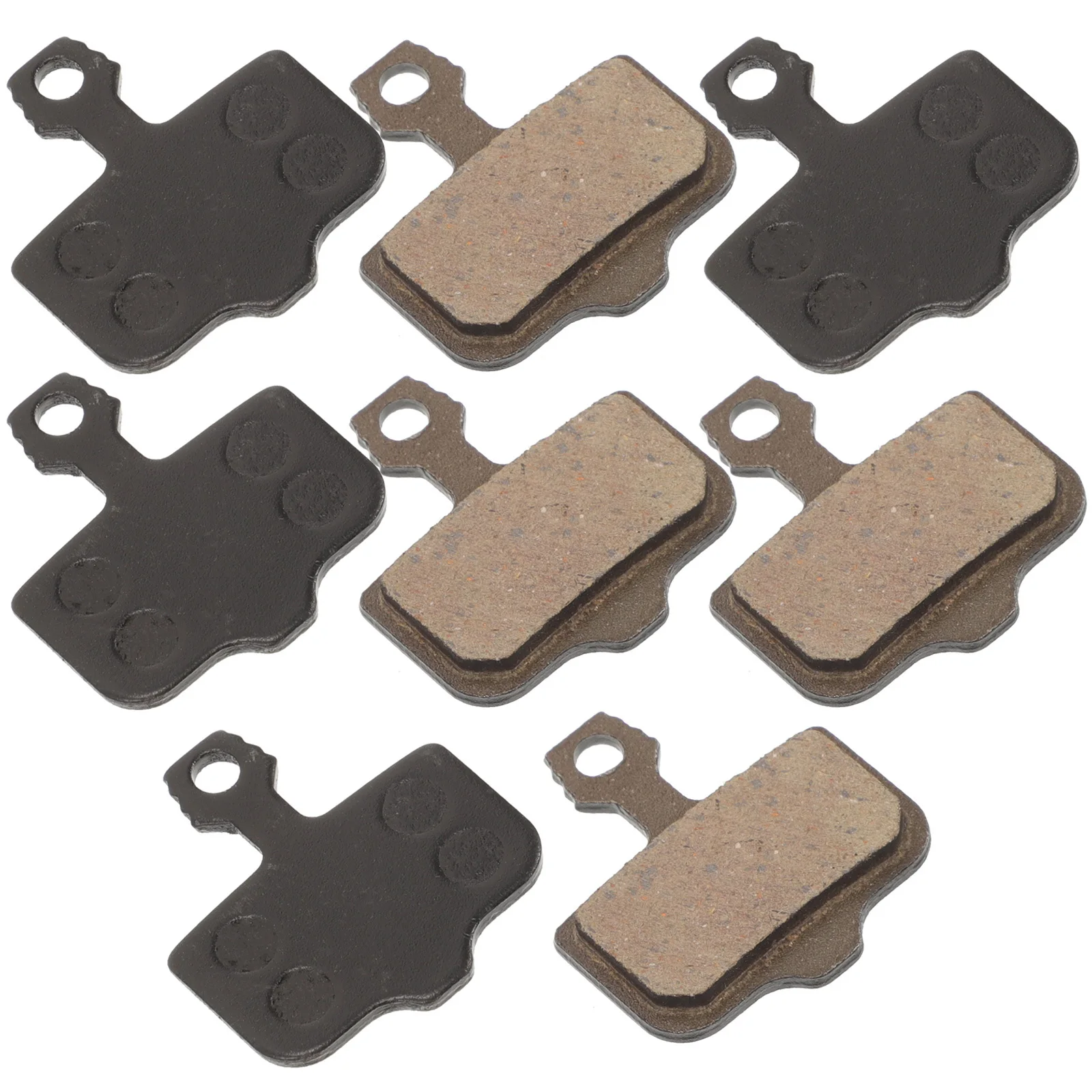 

1Set Disc Brake Pad Semimetal Resin Wear Resistant Cycling Brake Replacement for Mountain City Folding Bikes