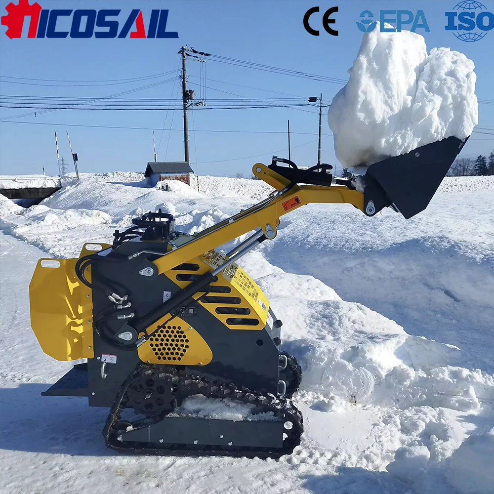 

Small Skid Steer CE Certified Euro 5 Reliable Quality High Efficiency for Building Site Construction Work