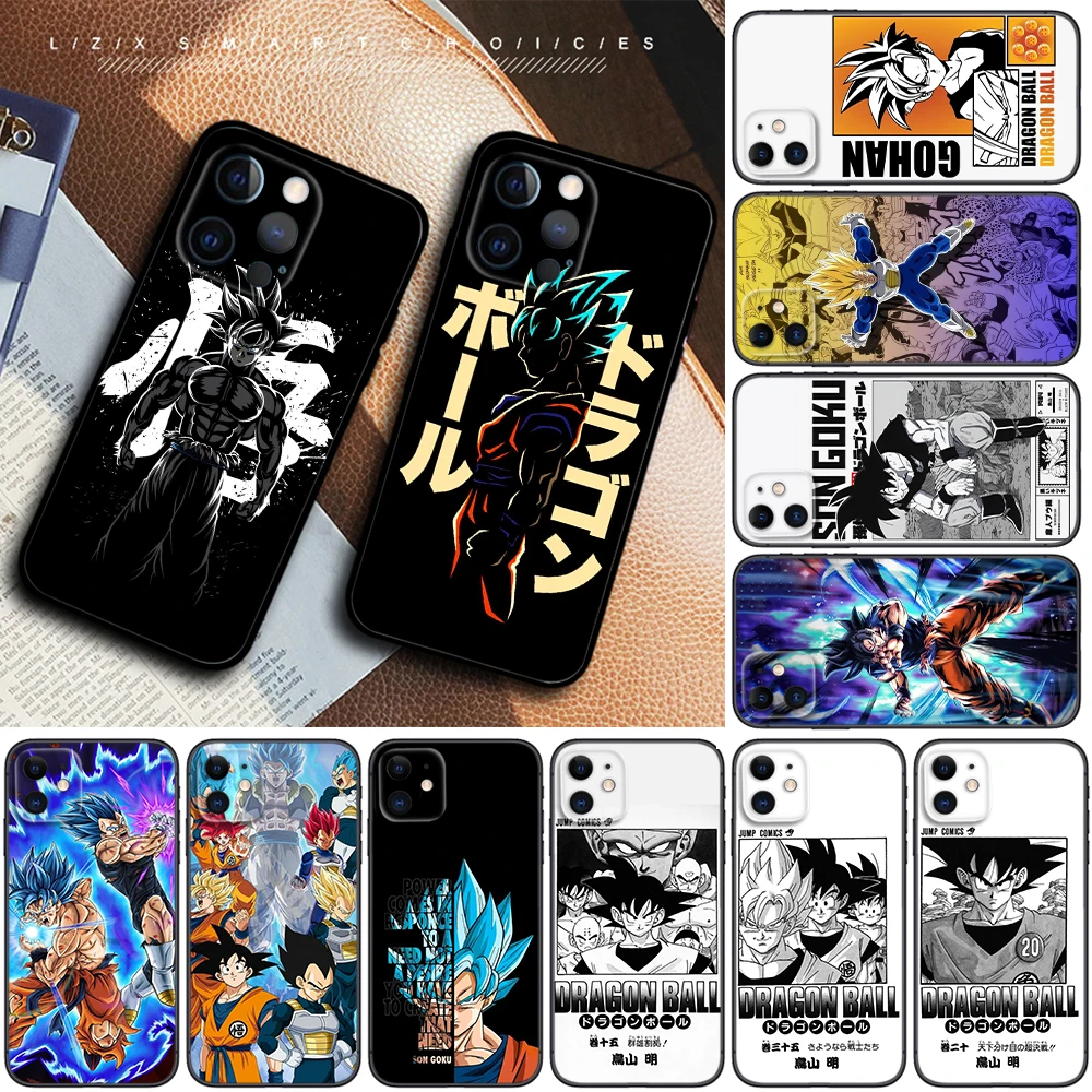 D-Dragon G-Gokus Soft phoneCase for Xiaomi Mi A2 A3 Poco F1 F2 F3 GT M2 M3 M4 M5 C40 X2 X3 NFC X4 pro