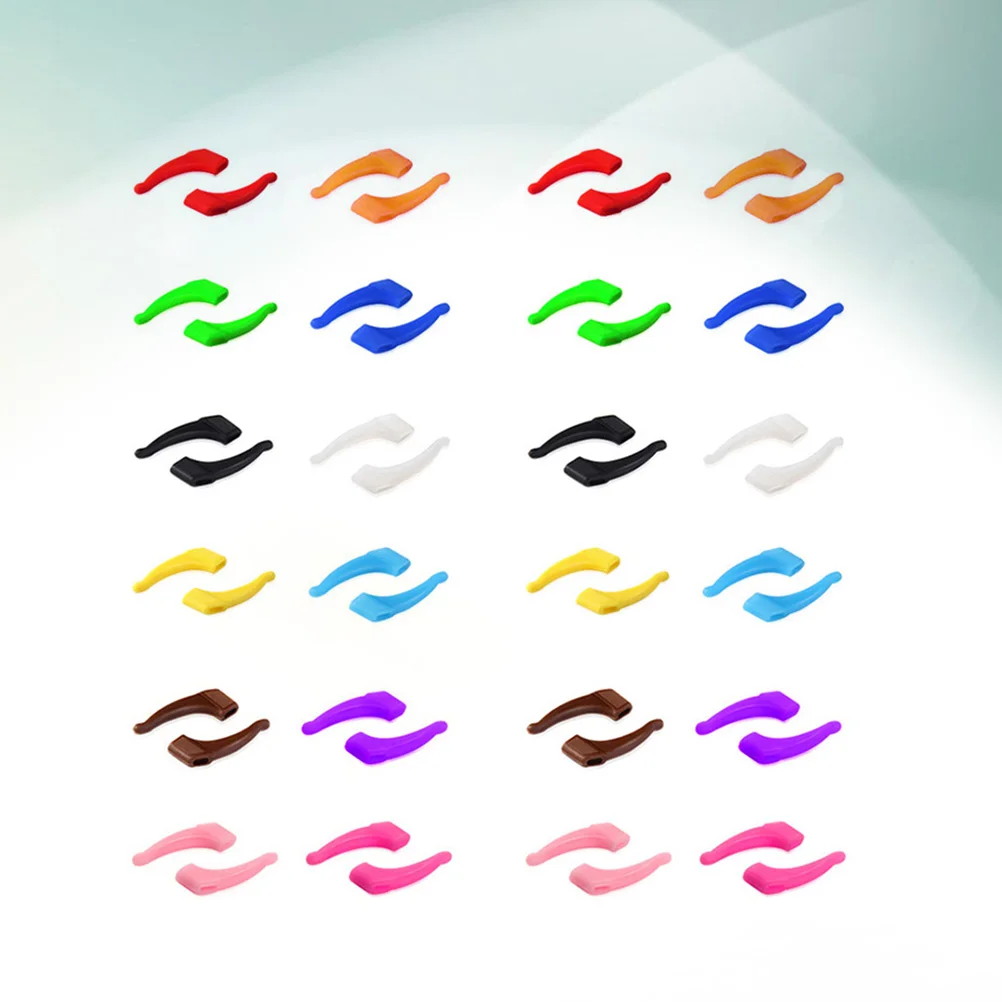 

Anti Slip Glasses Ear Pads Soft Silicone Non Skid Eyeglass Hooks Fit Most Glasses For Running Exercise Kids