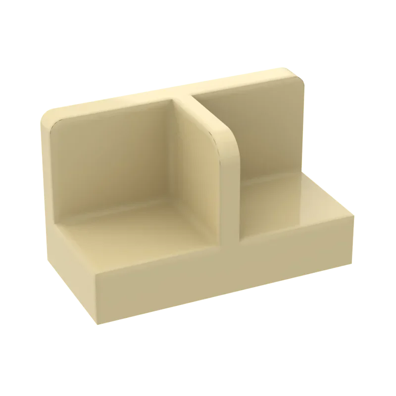 93095 18971 Panel 1 x 2 x 1 with Rounded Corners Bricks Collections Bulk Modular GBC Toys For Technical MOC DIY Building Block