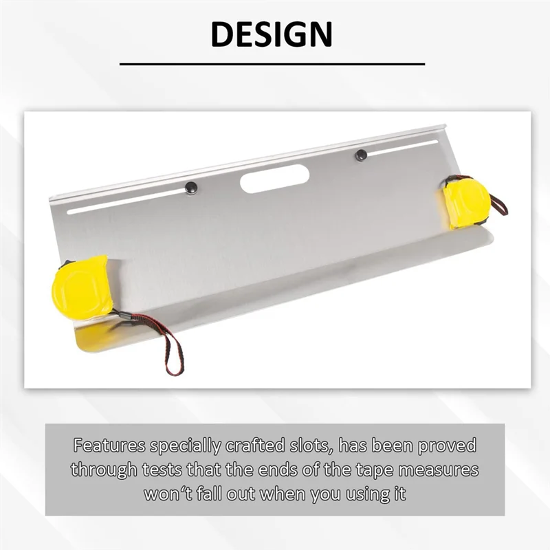 

2Pcs Wheel Alignment Toe Plates Kit For Precise Angle Measurement With Tape Measures-N25R