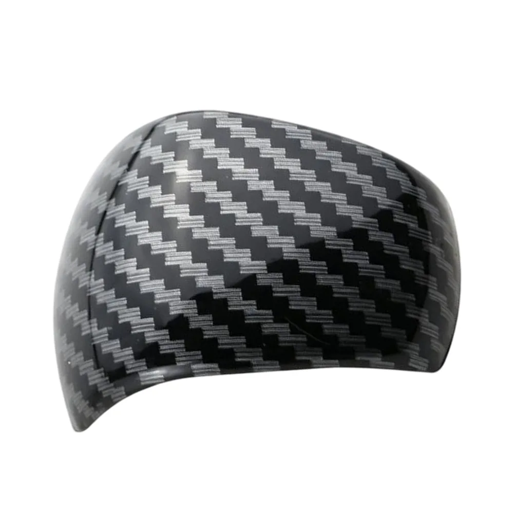 For Car Enthusiast Customization 13*8*2.5cm Car Gear Lever Sticker Auto Transmission Cap Wrap Abs Plastic Construction