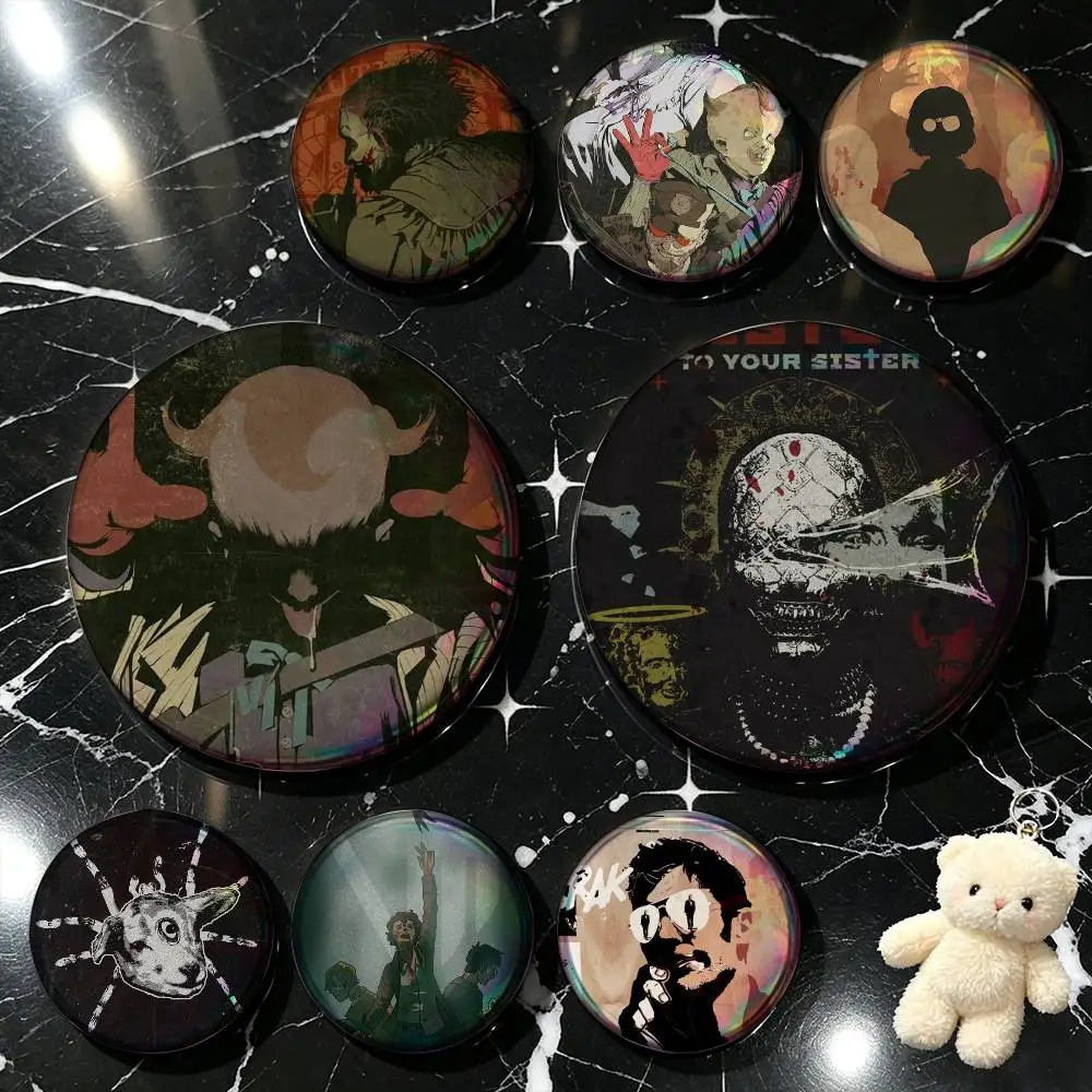 The O-Outlast T-Trials  Enamel Pin Tinplate Round Brooch Cosplay Nijigen Otaku Culture Badge 25mm 32mm 44mm 58mm
