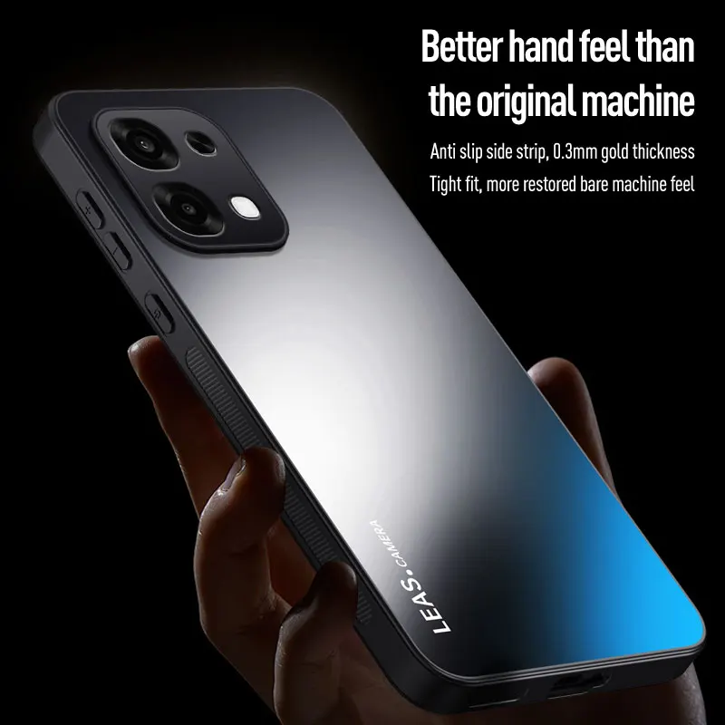 حافظة لهاتف OPPO F31 A6 Pro 4G 5G فاخرة من الأكريليك غير اللامع غطاء كمبيوتر متجمد لهاتف OPPO F31 ممتص للصدمات Funda #4