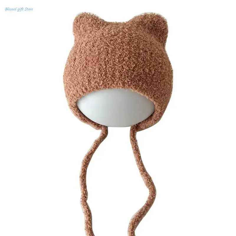 Infant Ear Knit Fashionable Newborn Beanie Neonatal Fetal