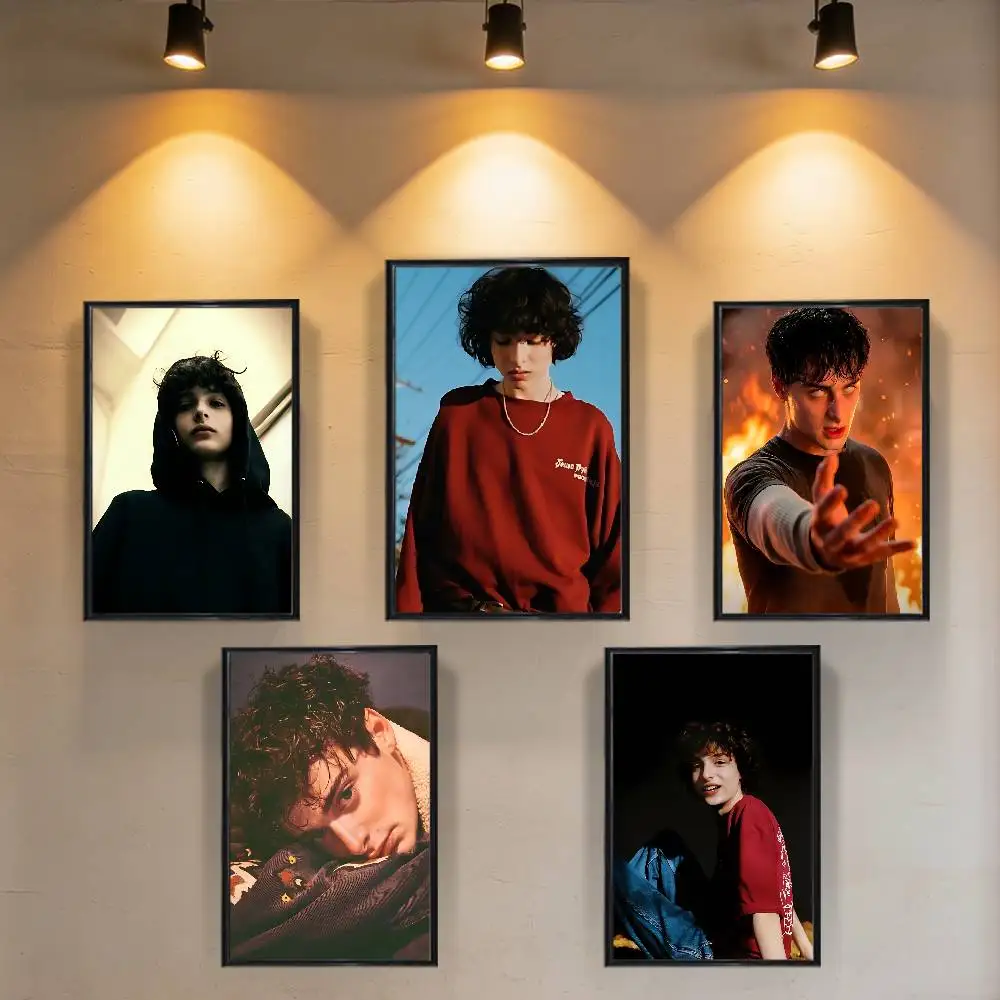 

W-Will Noah Schnapp Stranger Poster Prints Wall Art Painting Picture Gift Living Room Bar Restaurant Dec Sticker Large