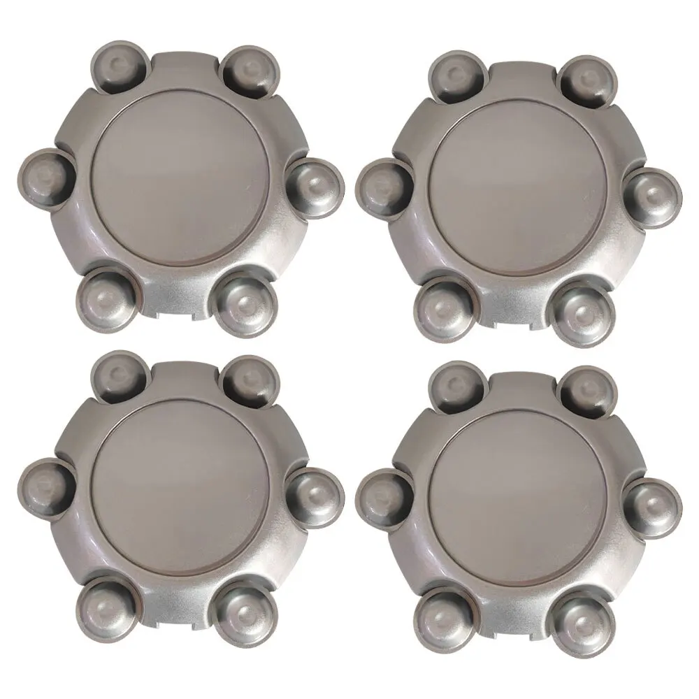 4pcs Car Wheel Center Caps Hub Cover For D-MAX 2003 To 2011 DMAX 6Hole ISUZU Send Logo Wheel Center Caps