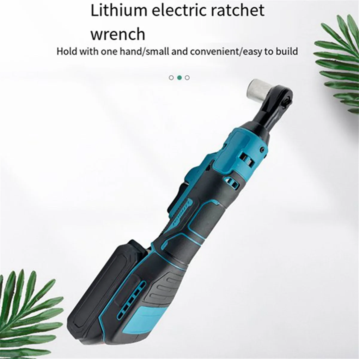 Cordless Ratchet Wrench 3/8inch Electric Rechargeable Screwdriver Removal Screw Nut for Makita 18V Battery