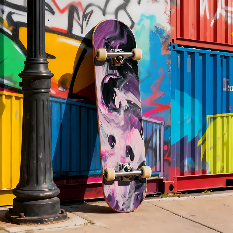 2D Flat Skateboard …