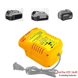 Mini Fast Charger Replacement for Dewaltt 20V Battery Charging Station Compatible For Dewaltt，20v Battery Charger DCB107 DCB112