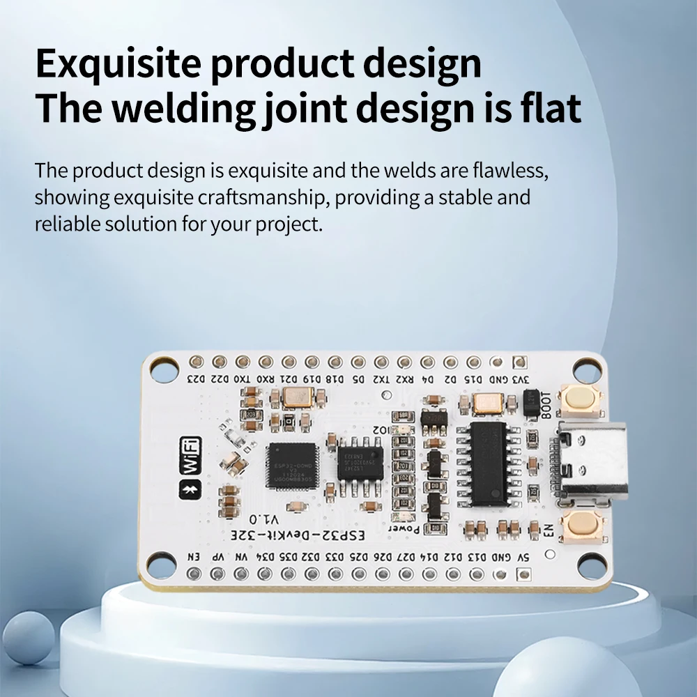 Type-c esp32-devkit-32e Csutka Pást wifi BT Viadal Csutka fejlesztési Pást Modul Beépített esp32 V3 Generáció Szalmaszál