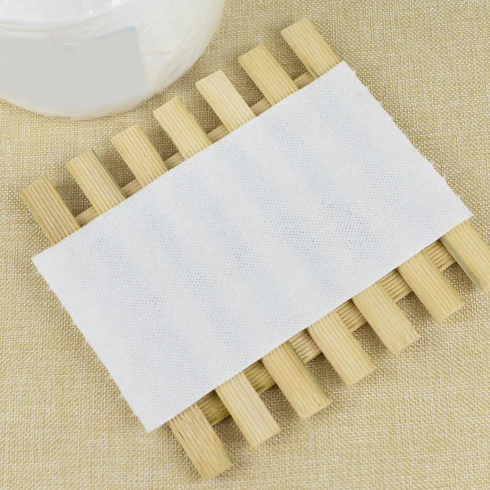 1 Roll Disposable Cotton Non-Woven Wash Towel for Face Makeup Removal Outdoor Travel Party Use Wet Cloth Soft