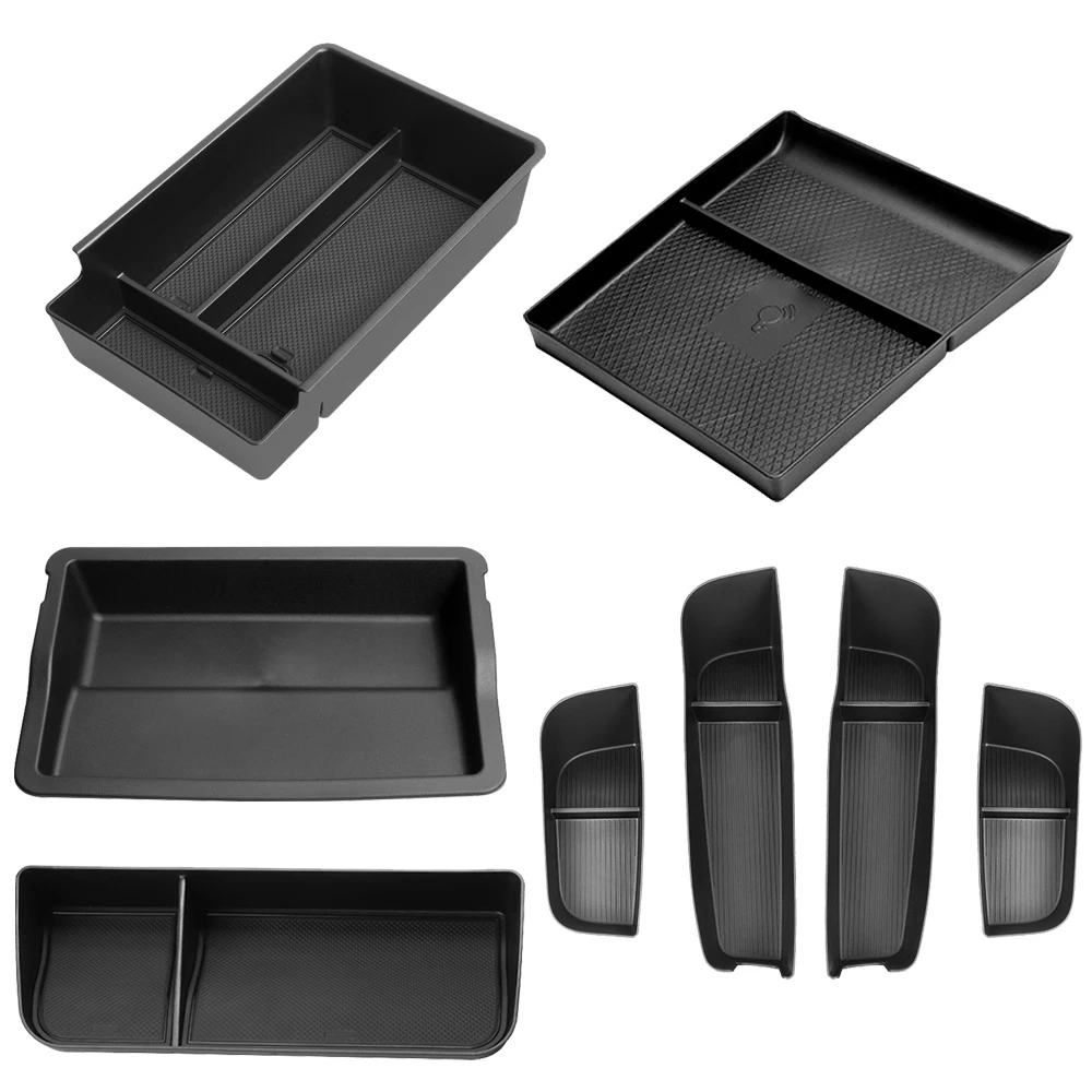 Auto-Mittelkonsole Unterer Stauraum Armlehnenbox Türorganizer Armaturenbrett-Ablage für Xpeng G6 2023 2024 2025 2026 – Detail 1
