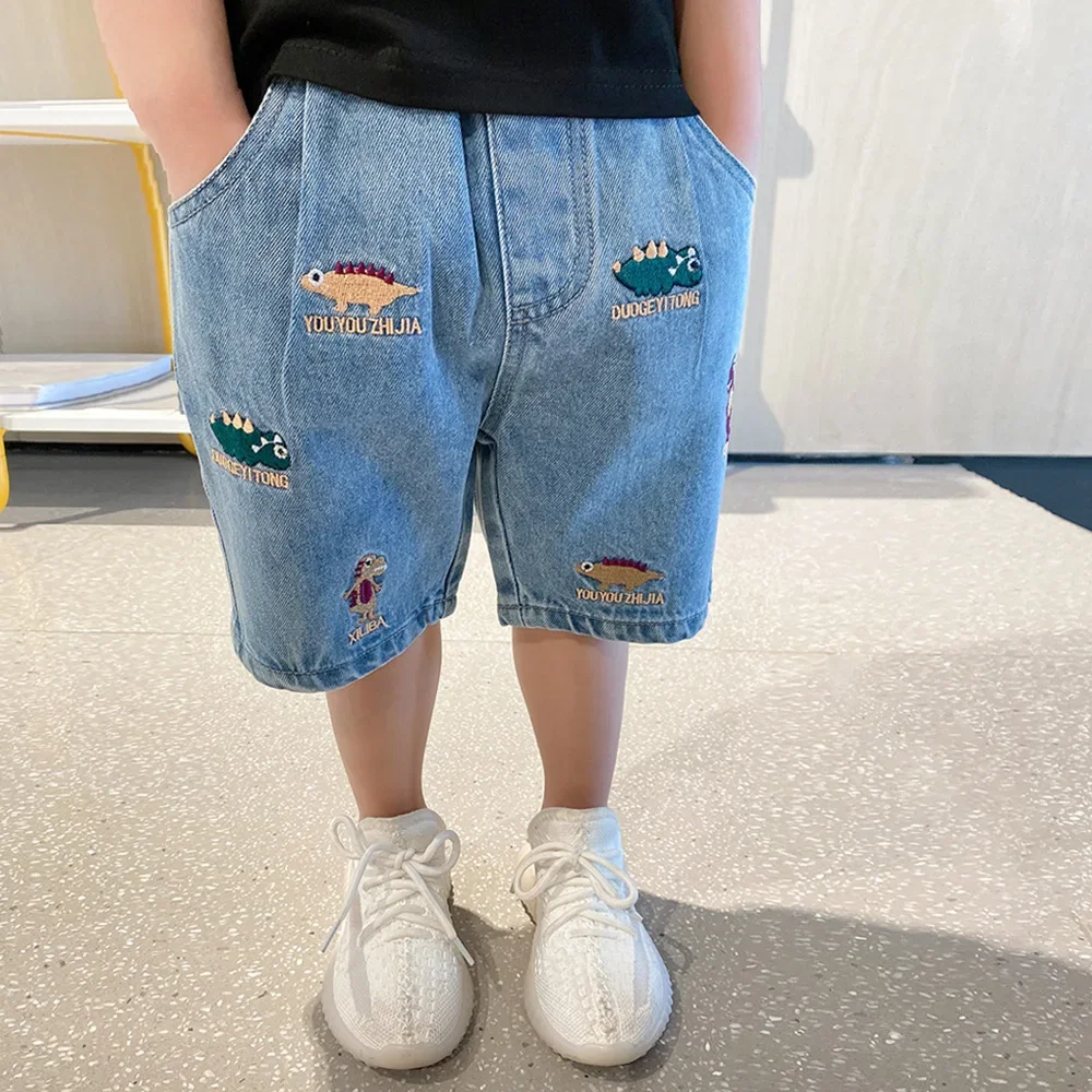 

Kids Boys Beach Shorts Jeans Children Clothes New Pants Denim Clothing Bermuda Infant Toddler Baby Boy Casual Trousers