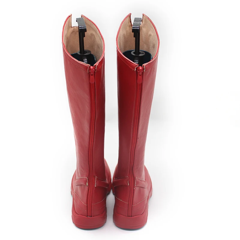 รองเท้าคอสเพลย์ซูเปอร์ฮีโร่ชาย 2025 คลาร์ก เคนท์ รองเท้าบูทผู้ใหญ่ ผู้หญิง ผู้ชาย ปาร์ตี้ฮาโลวีน อุปกรณ์เสริมชุดแฟนซี ผลิตเอง