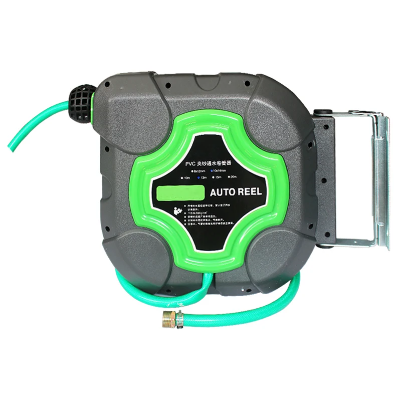 

Automatic Retractable Telescopic Hose Reel Wall-Mounted ABS Foam Drum Cleaning Machine for Car Wash Garden 4S Shop Use