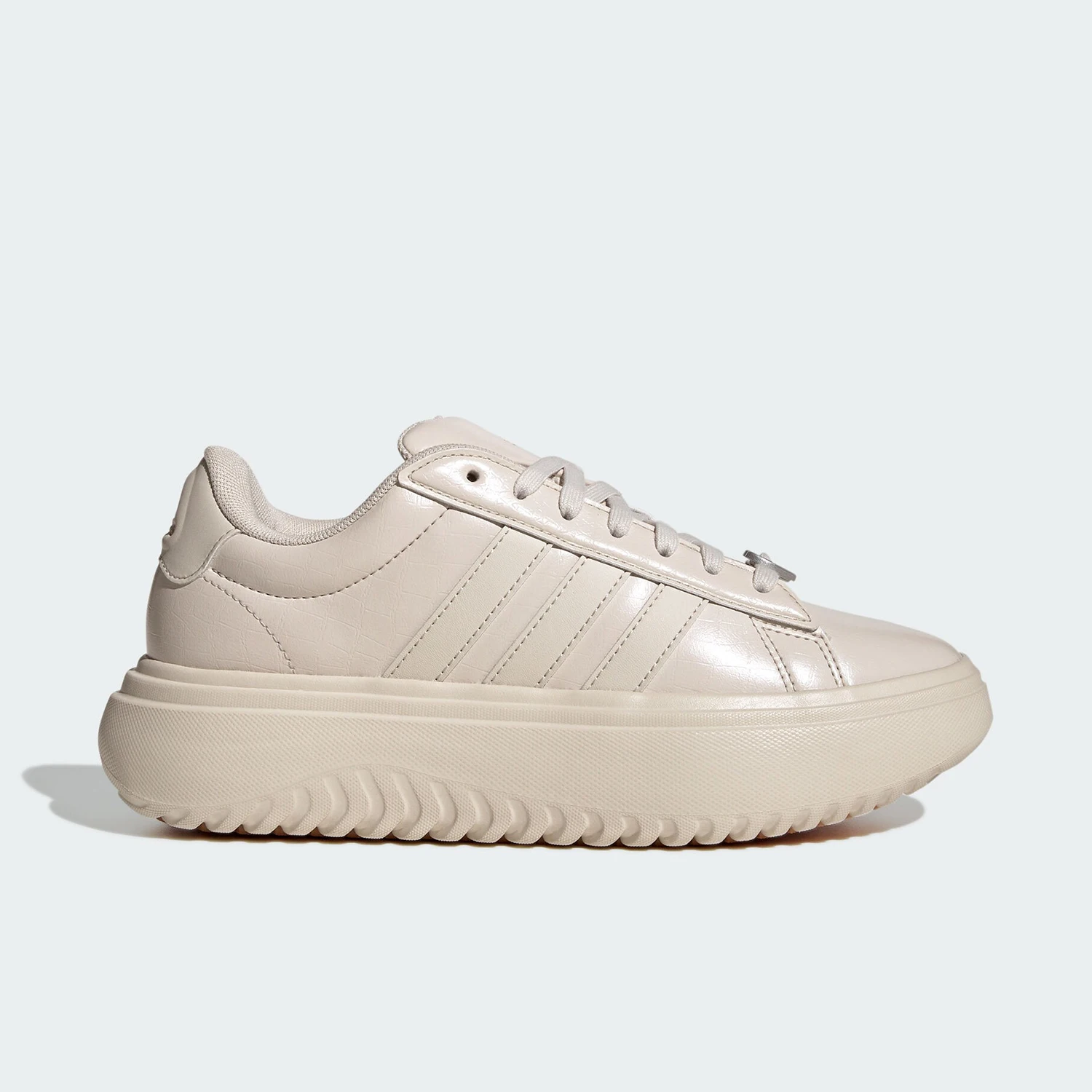 

Официальная аутентичная новая женская повседневная обувь Adidas на толстой подошве и шнуровке JH8667