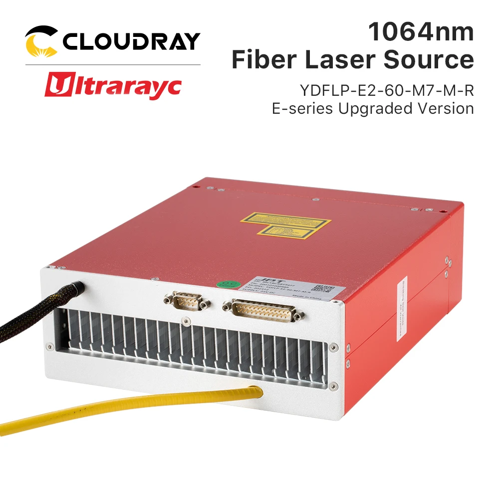 Ultrarayc 1064nm  JPT MOPA Fiber Laser Source M7 Series 60W YDFLP-E2-60-M7-M-R 2-500ns for Fiber Laser Metal Color Marking