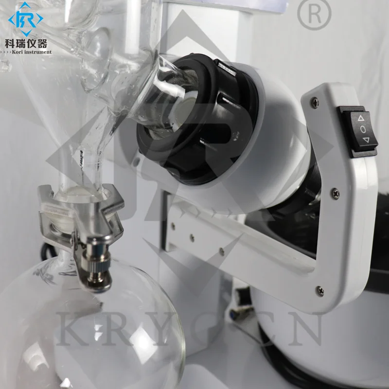 High Quality Tabletop Rotovap 1L Mini Rotary Evaporator Price With Electric Lifting