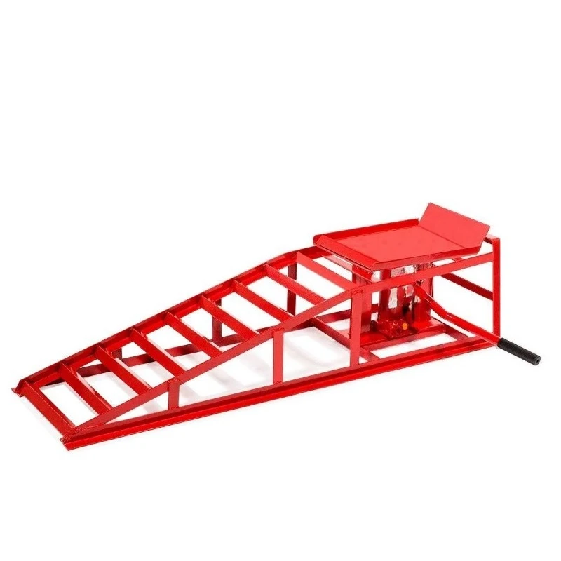 E****mical Portable Hydraulic Ramp Metal Vehicle Auto Repair Ramp