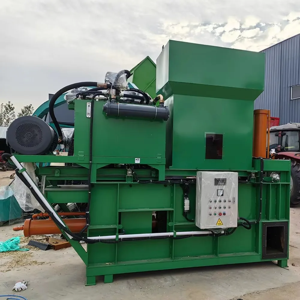 High Efficiency hay and Straw Baler Machine Waste Paper Hydraulic Baler Machine Medium Size Baler