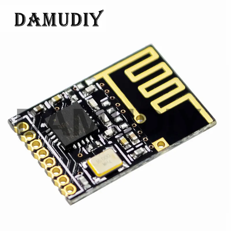 1-10pcs Mini NRF24L01+ 2.4GHz SMD RF Wireless Transceiver Module Mini Power Enhanced Version SMD Receiver Transceiver Board