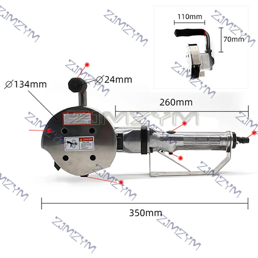 TPK-2888W Pneumatic Waste Cleaning Machine for Cardboard Box Waste Removal Machine Stripping Cleaning Machine Industrial Grade