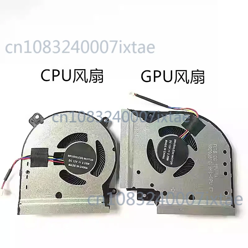 New CPU and GPU Cooling Fan for ASUS ROG Strix Scar II Gaming Laptop GL504 GL504G GL504GS GL504GM GL504GV GL504GW Series fan