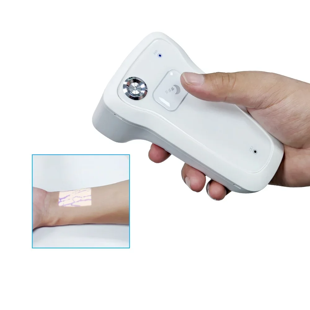 Pediatric vein detector, portable vein detector, vein finder, visual vein detector