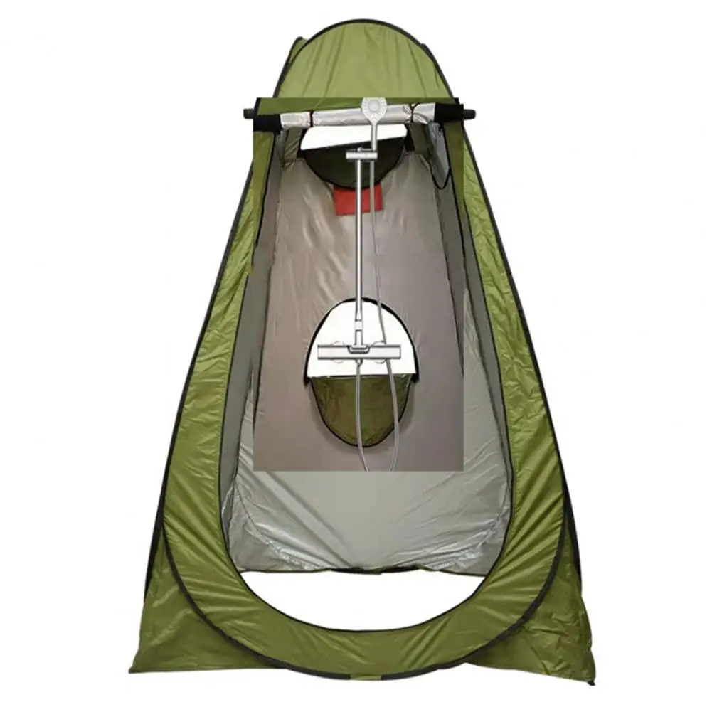 Outdoor Popping Shower Tent Beach Camping Hiking Portable Changing Mobile Toilet Instant Tent Sun Shelter