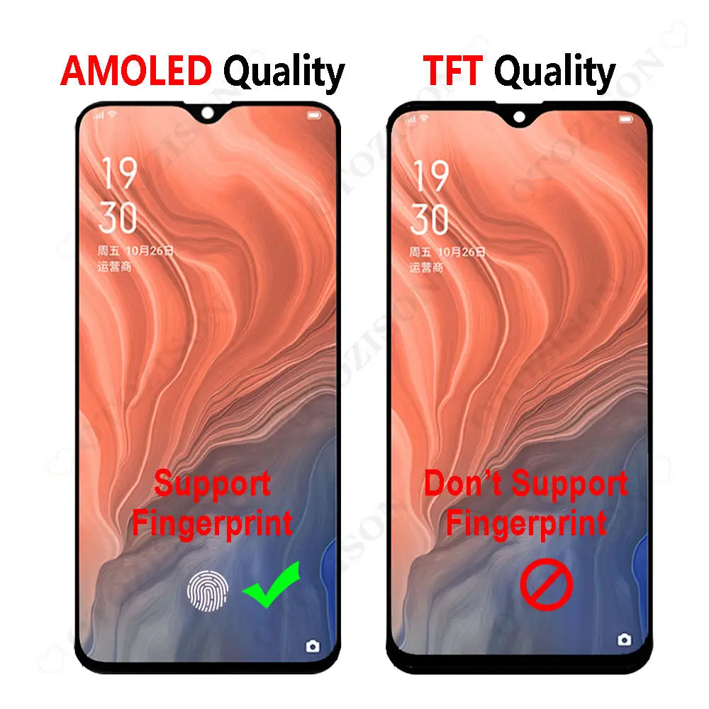 Pantalla LCD AMOLED de 6,44 pulgadas para vivo V20, V2025, V2024, módulo de digitalizador con sensor de pantalla táctil con montaje de Marco