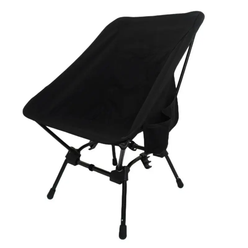

Sturdy Aluminum Oversized Folding Beach Moon Chairs Outdoor Fishing 600D Polyester Camping Chair Outdoor Portable Camping Chair
